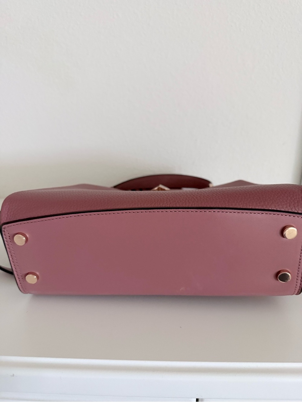 Kate Spade Mauve Pebbled Leather Top-Handle Crossbody - Picture 5 of 7